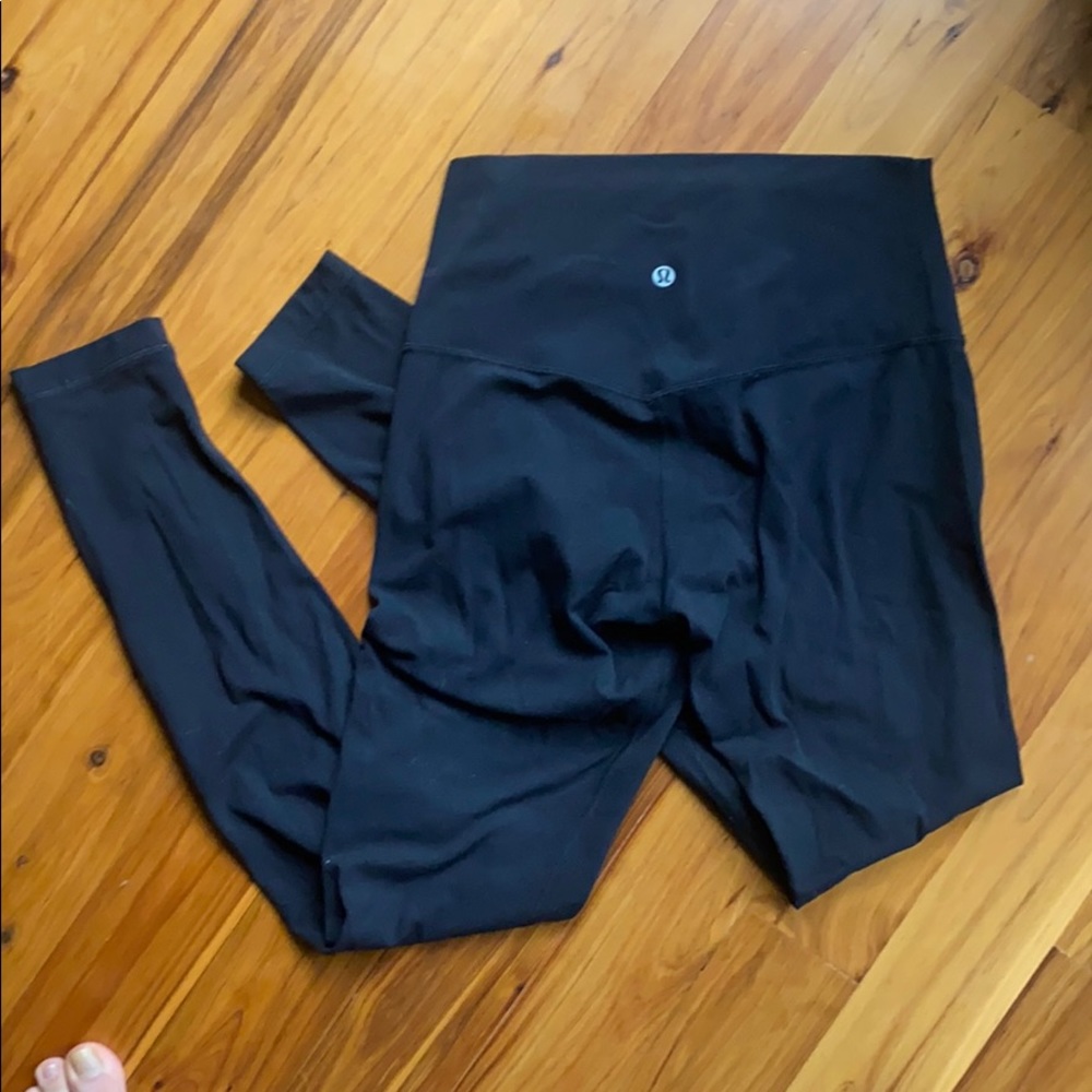 Lululemon align, size 6, black, full length